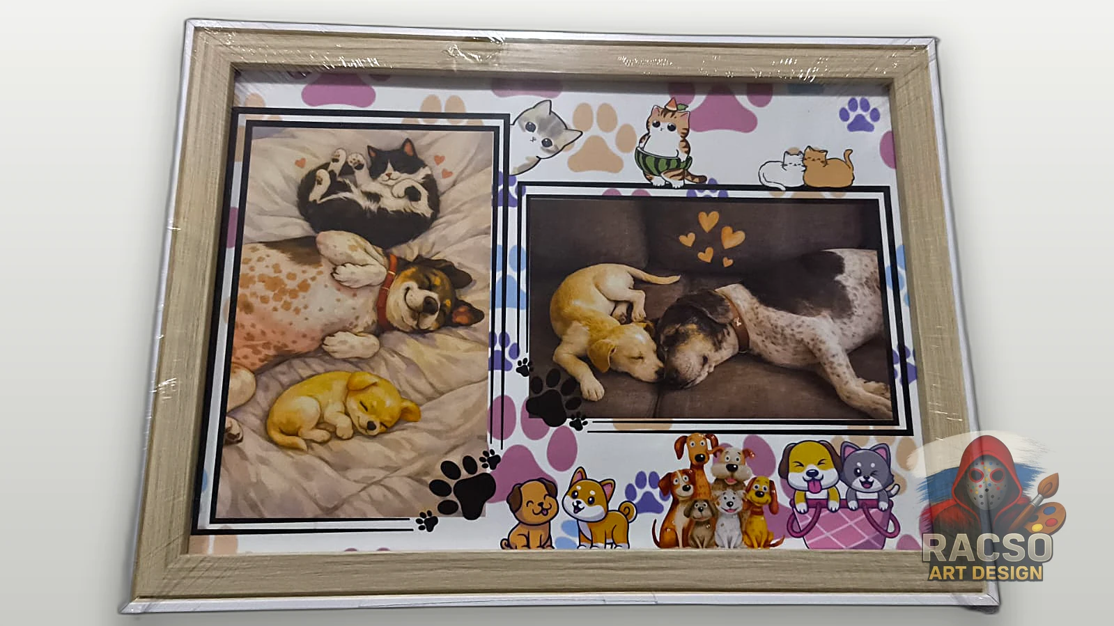 Cuadro Collage de Mascotas